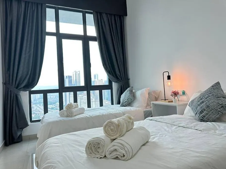 公寓 吉隆坡Legasi At Kampong Bahru With Full Kl View, 10Min Walk Train Station & Klcc公寓 马来西亚