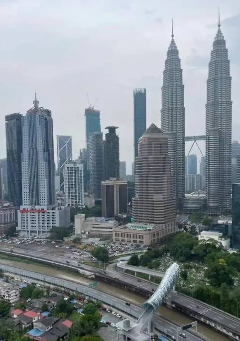 Legasi At Kampong Bahru With Full Kl View, 10Min Walk Train Station & Klcc Apartment Kuala Lumpur